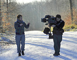 Steadicam Operator John Fry EFP Steadicam HPX500 Forest